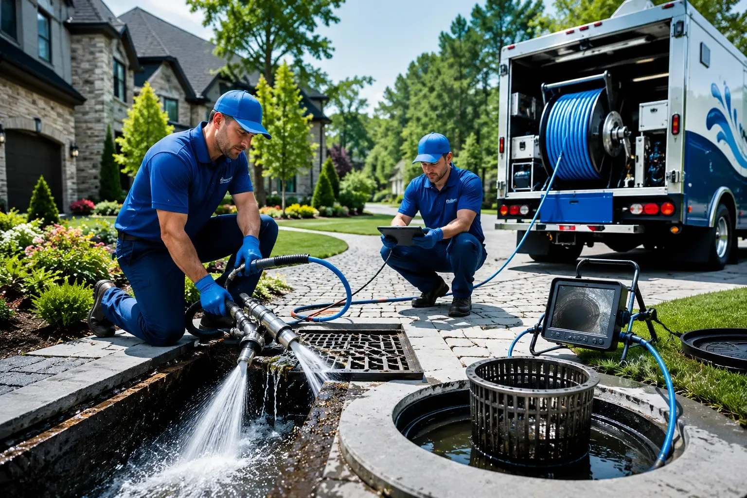 Local outdoor drain cleaning professionals in Acton, MA